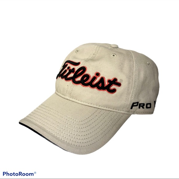 Titleist Pro V1 Footjoy Cotton Adjustable Hat
